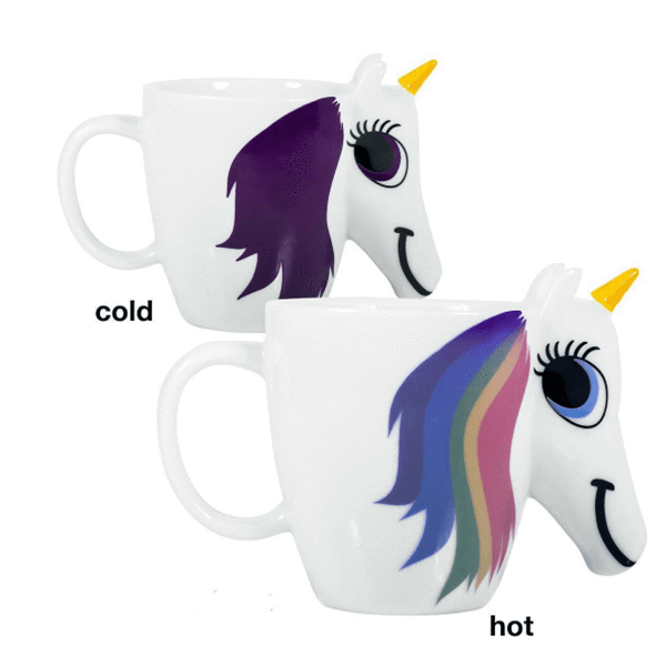 Com Home & Garden Color Changing Unicorn Mug - Mug (600x600), Png Download