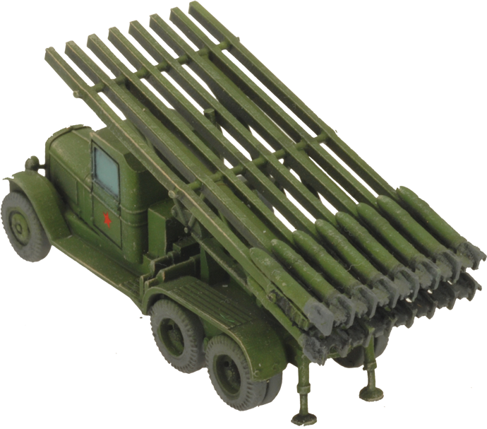 Katyusha Guards Rocket Battery - Scale Model (690x607), Png Download