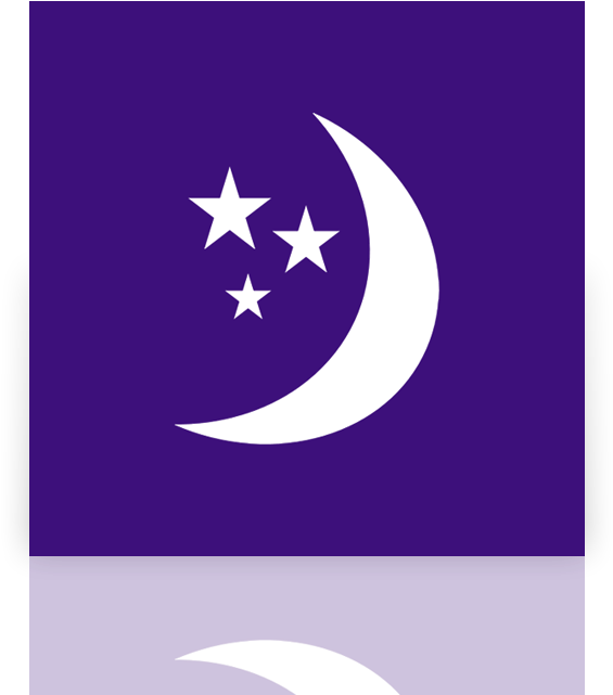 Power,hibernate,mirror - Crescent (640x640), Png Download