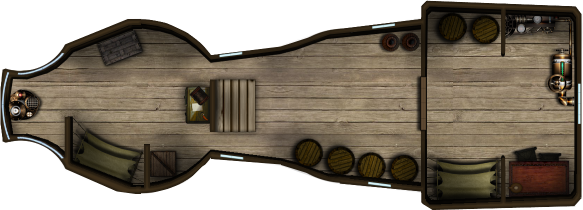 30351 Airship 5 Indoor - Hardwood (1400x700), Png Download