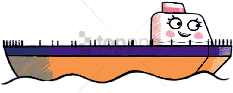 Free Png Download Marge The Barge Smiling Clipart Png - Cartoon (850x447), Png Download