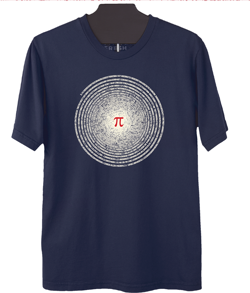 Pi Spiral T-shirt - Holt Renfrew (1024x1024), Png Download
