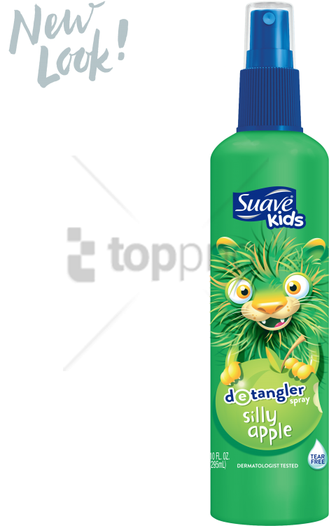 Free Png Download Suave Kids Detangler Spray Png Images - Tears Free Shampoo (480x750), Png Download