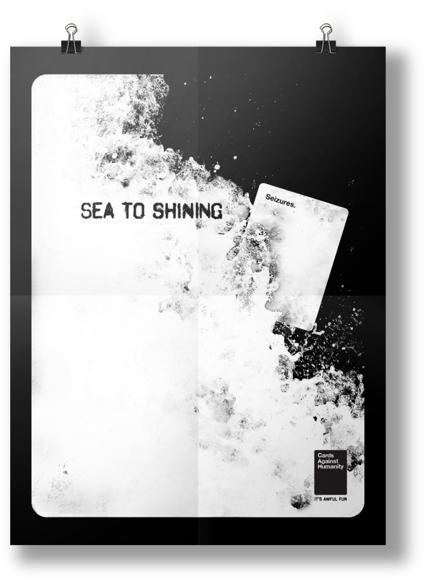 Shiningseizures - Monochrome (1000x1376), Png Download