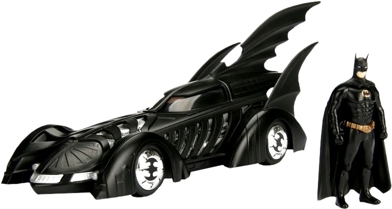 Download Batmobile Png - Jada Batman Forever Batmobile PNG Image with No  Background 