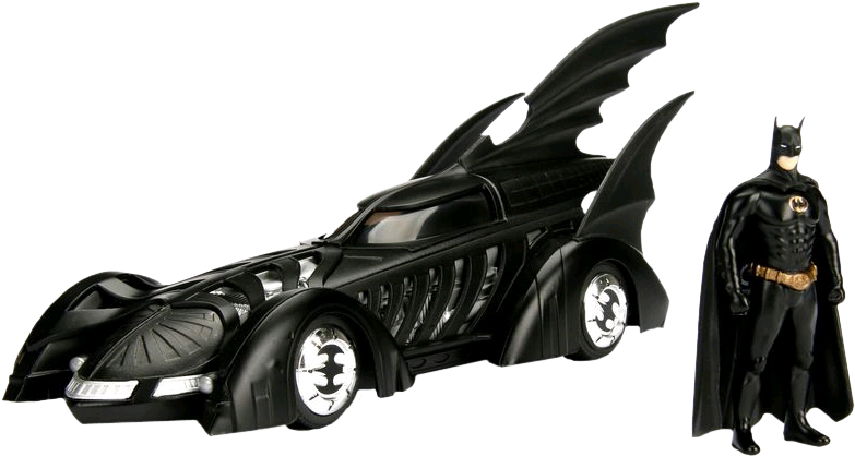 Batmobile Png - Jada Batman Forever Batmobile (793x600), Png Download