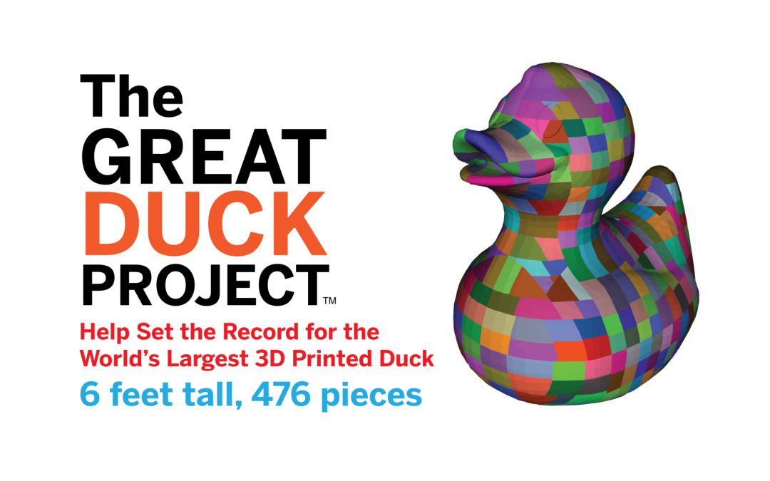 Seta Goes 'quackers' For 3d Printing - Duck (1080x675), Png Download