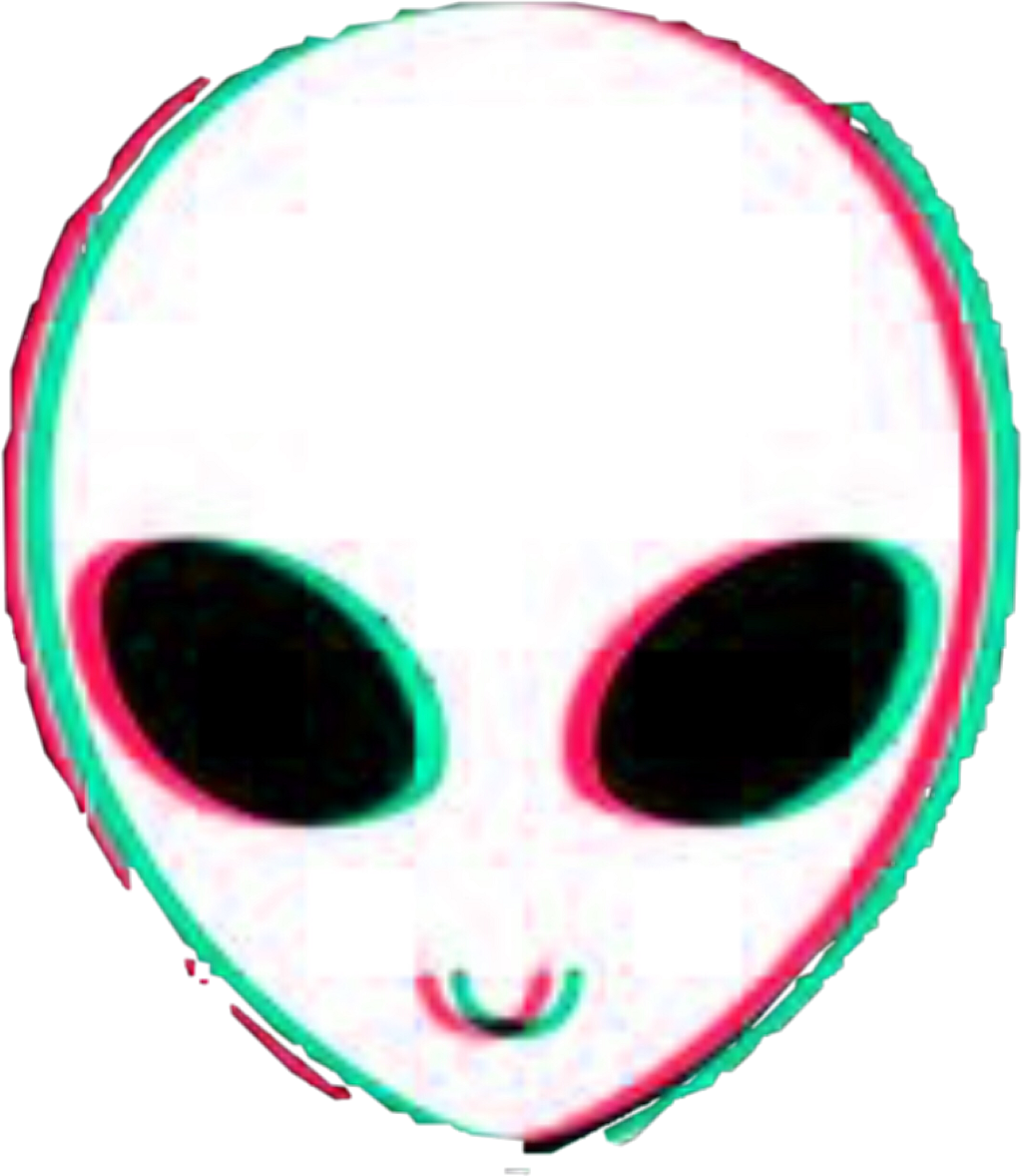 Alien Sticker - Alien Png (1024x1178), Png Download