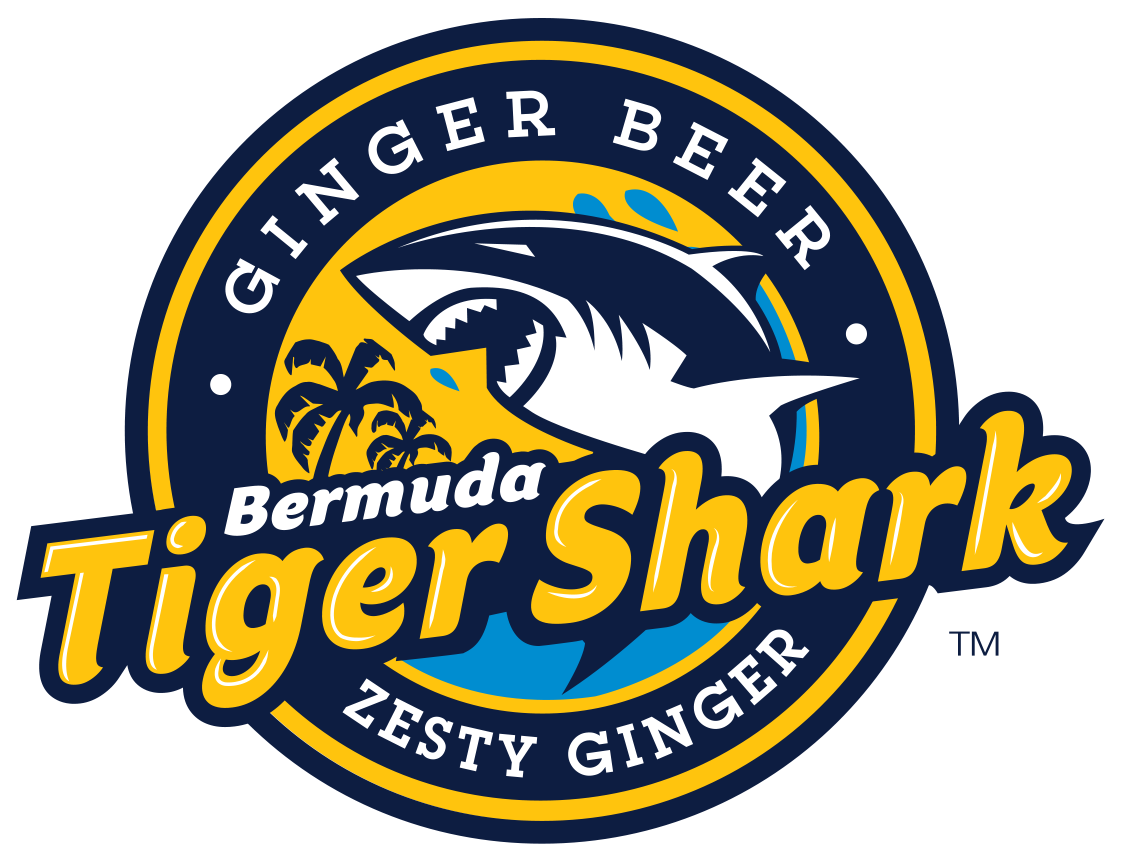 Bermuda Tiger Shark Logo - Emblem (1200x1014), Png Download