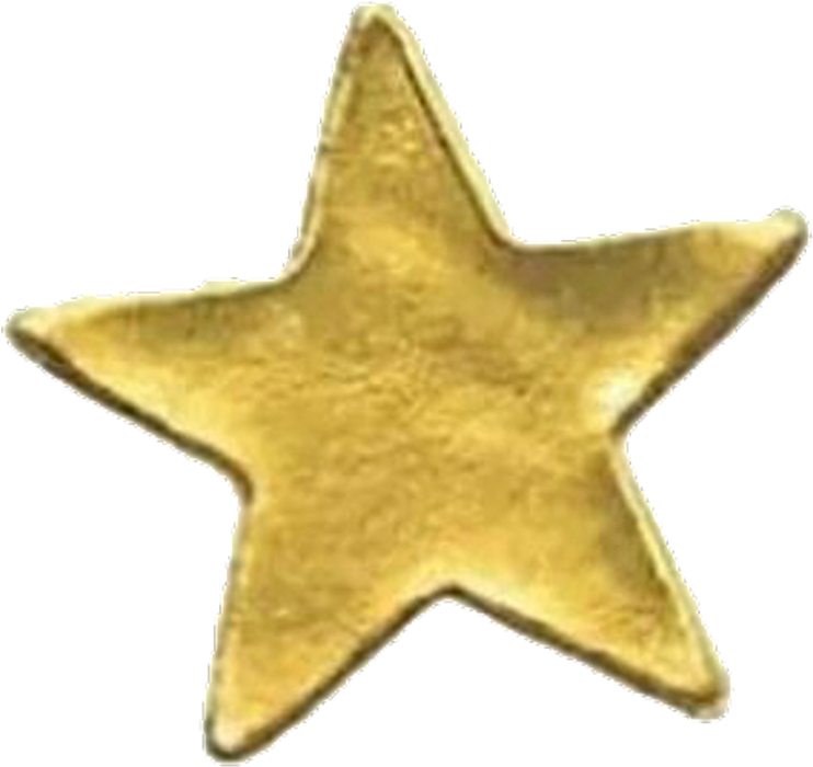 #goldstar #gold #pngs #png #lovely Pngs #usewithcredit - Golden Stars Overlay (1024x1089), Png Download