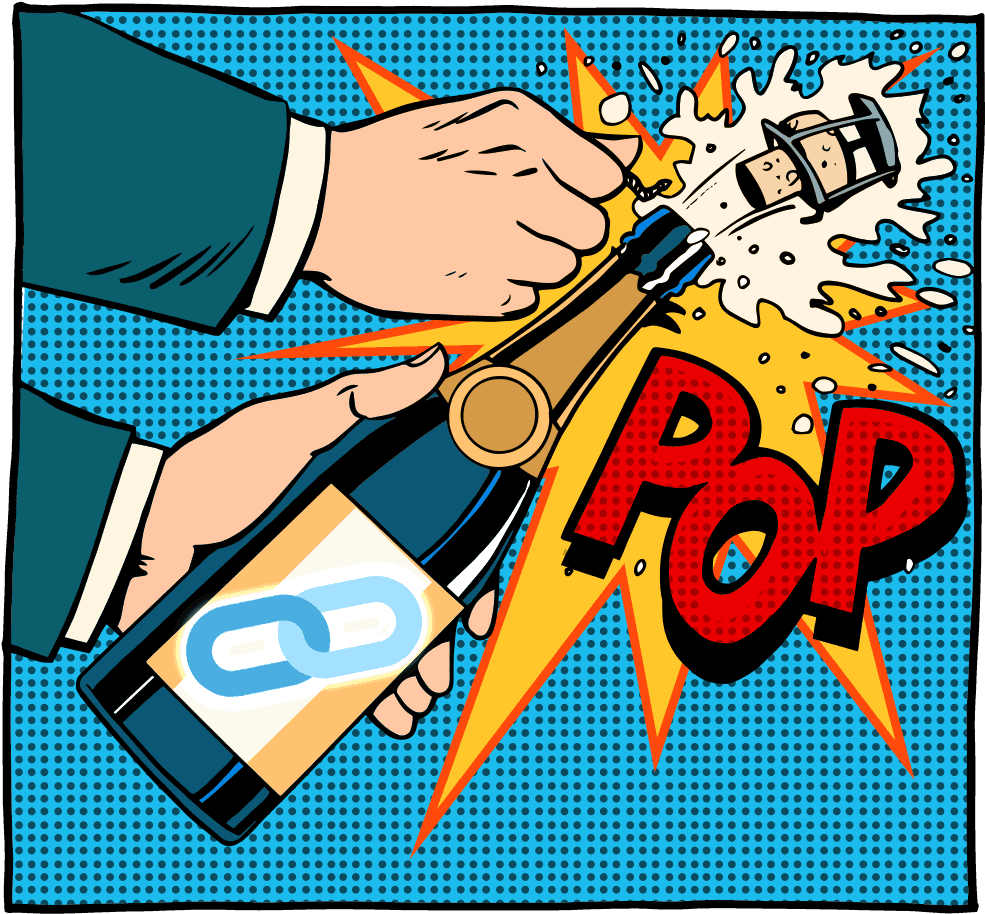 A Local Site Needs Both Local And Niche Relevant Links - Pop Art New Year (1500x1000), Png Download