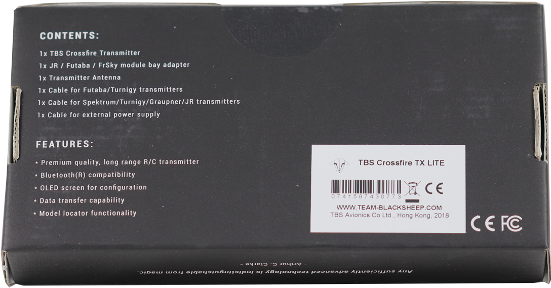 Tbs Crossfire Tx Lite - Box (1600x1600), Png Download