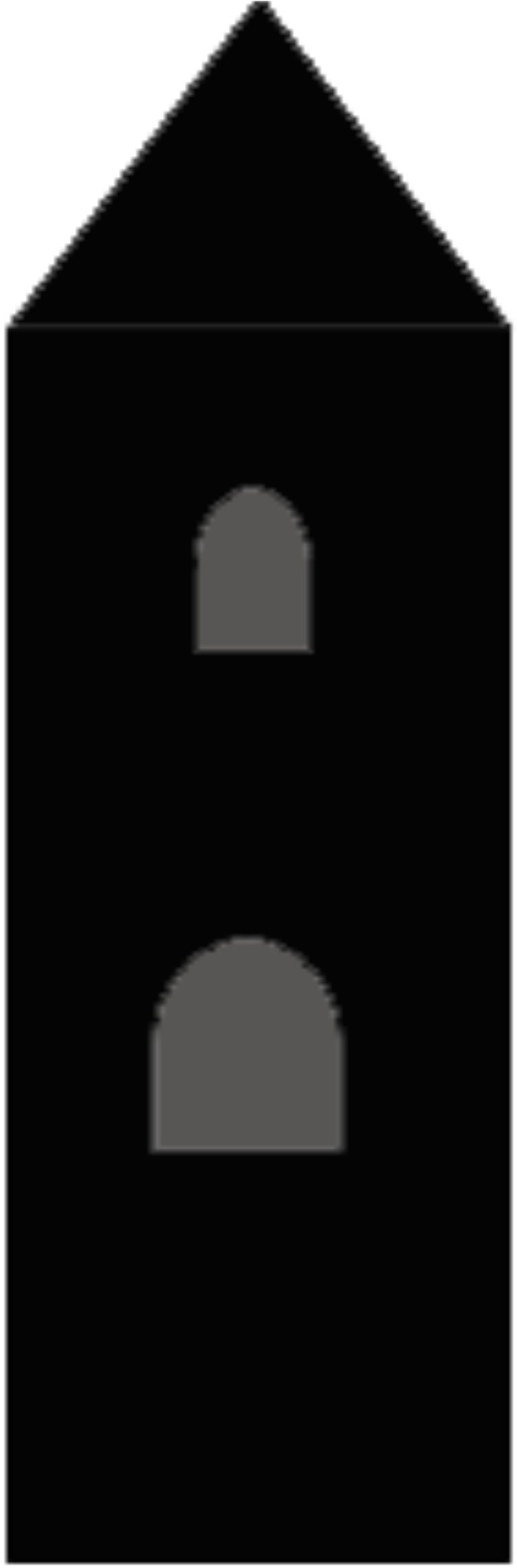 This Free Icons Png Design Of Ireland Round Tower Silhouette (1697x2400), Png Download