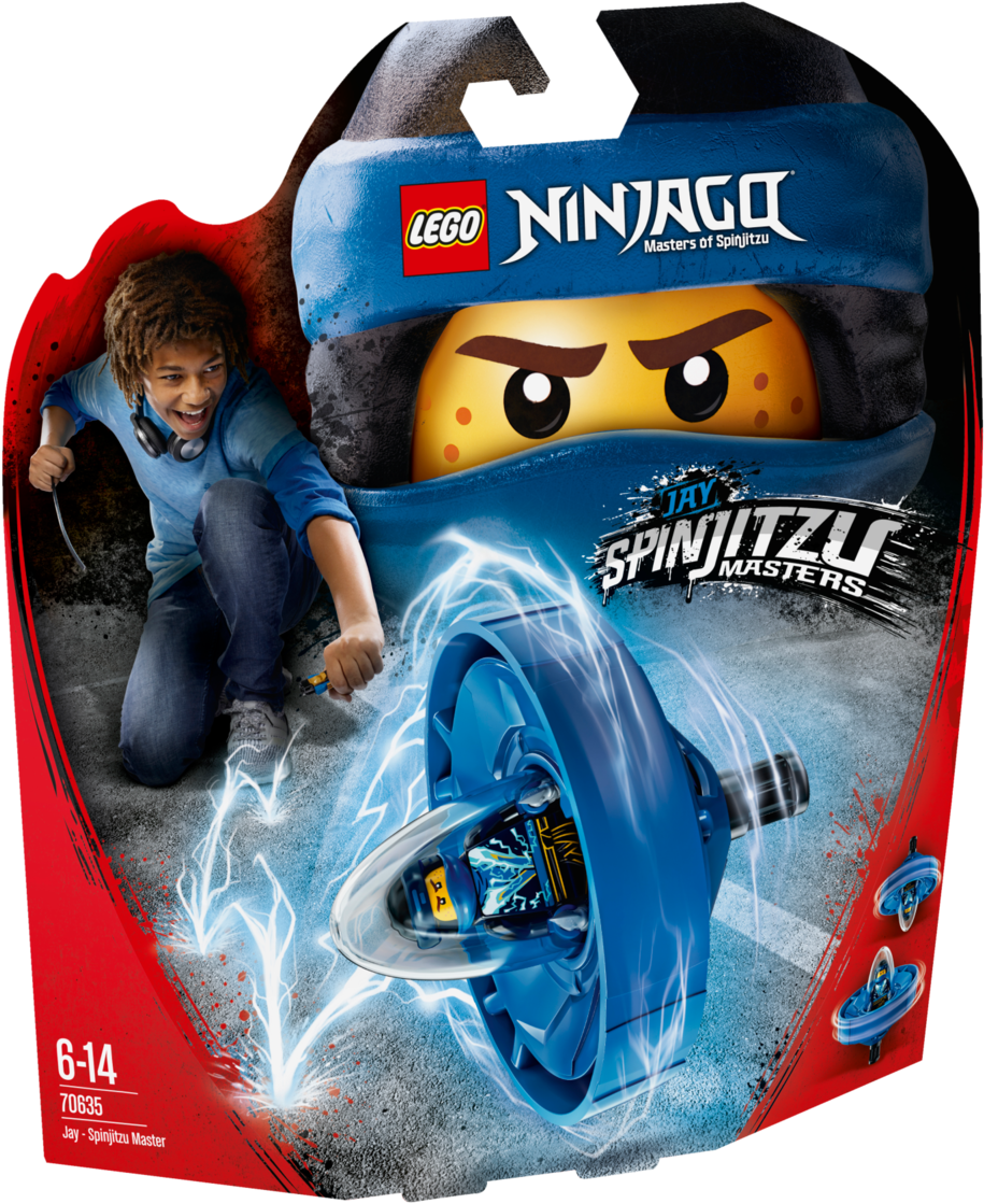 62040 - Lego Ninjago Spinjitzu Jay (1600x1201), Png Download