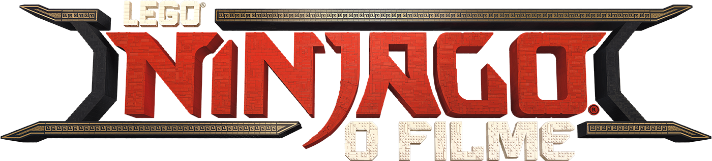 0% - Lego Ninjago Movie Logo (1400x318), Png Download