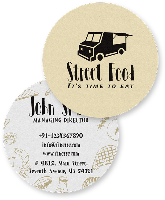 Business Cards - Label (613x982), Png Download