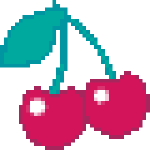 Cherry Pixel Art - Heart Of Te Fiti Quotes (640x640), Png Download