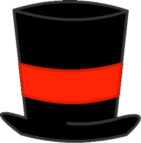 Top Hat Transparent Png - Object Overload Top Hat Body (590x596), Png Download