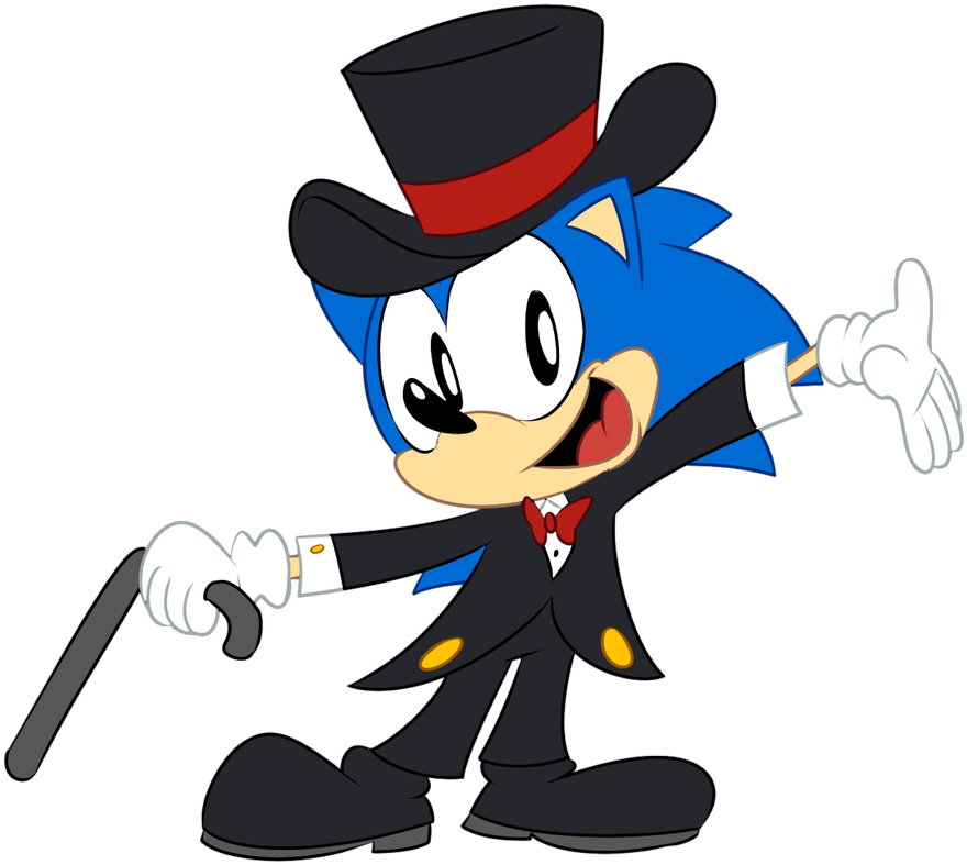 944 X 847 6 - Sonic Top Hat (944x847), Png Download