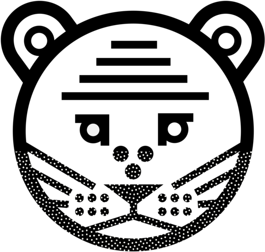 Tigernew2 - Illustration (1000x1000), Png Download
