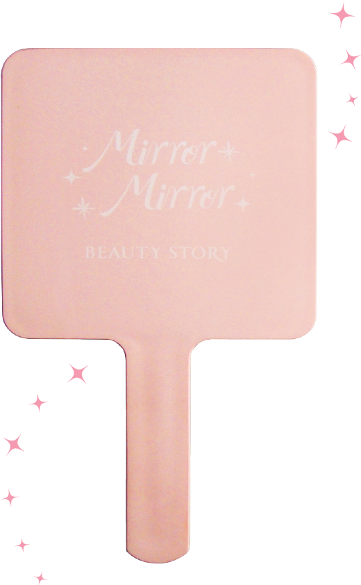 Mirror Mirror Square Hand Held - Ice Cream (667x989), Png Download