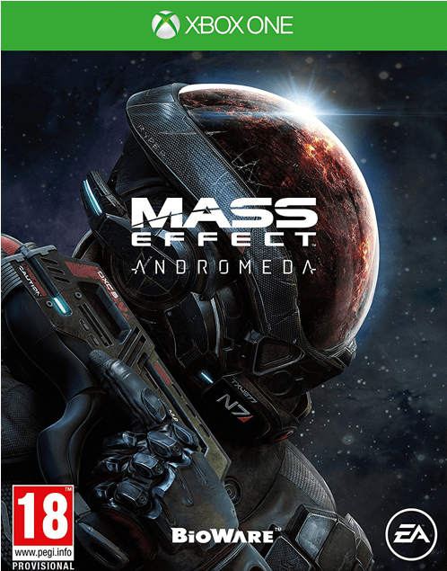 Mass Effect Andromeda - Mass Effect Andromeda Box (552x700), Png Download