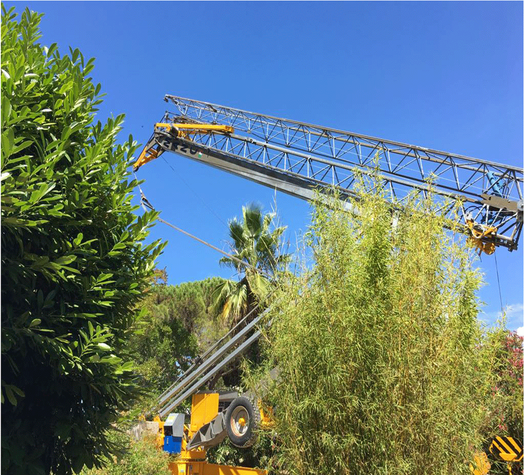 Montaggio Gru San Marco 24 Mt Vallauris - Shortleaf Black Spruce (1650x928), Png Download