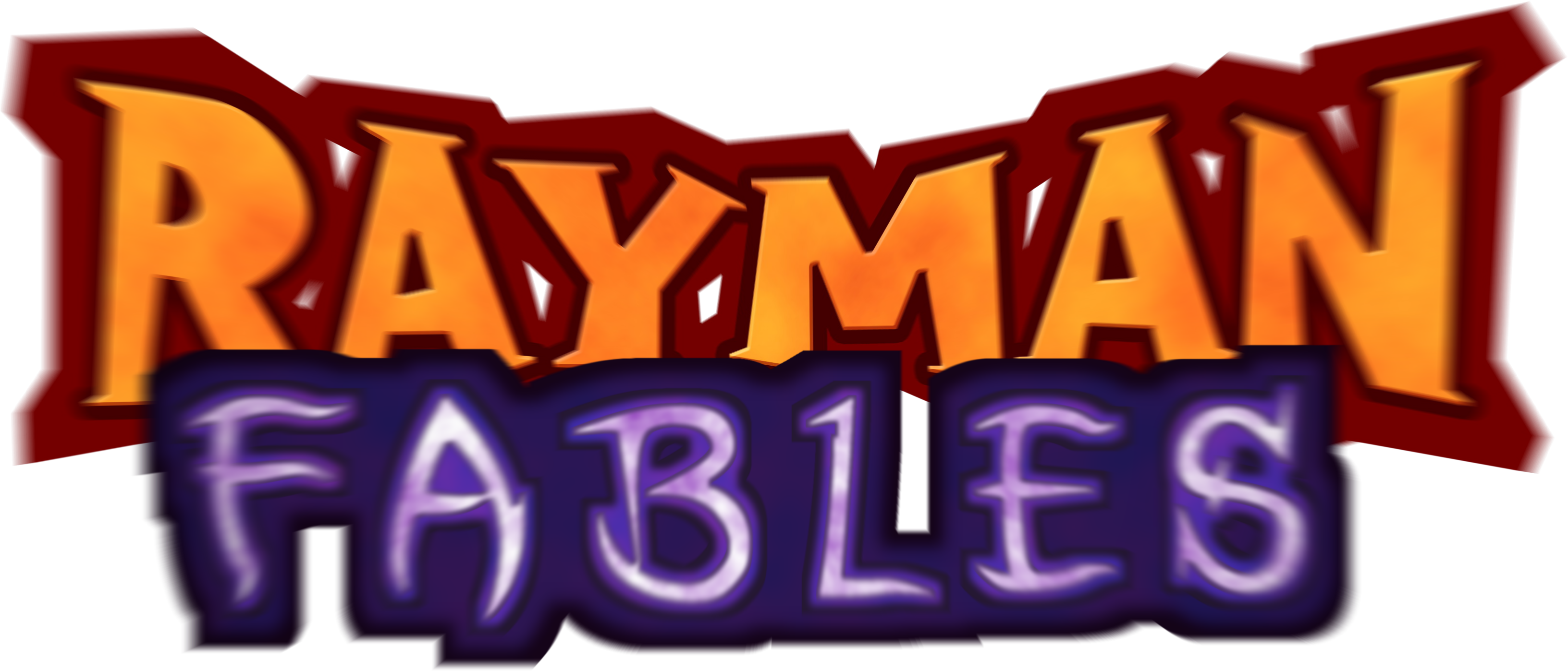 Rayman Fables Logo - Electronic Signage (3264x1398), Png Download