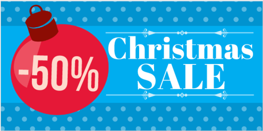 Blue Dots Red Christmas Ornament - Stop Sign (560x560), Png Download