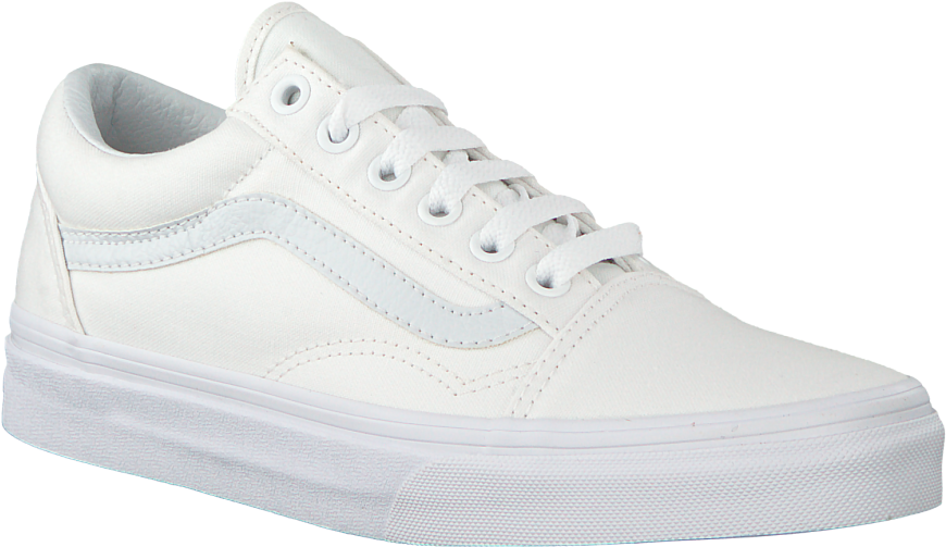 White Vans Sneakers Old Skool Wmn 2019 New Products - High Top Air Force One Grey (870x812), Png Download