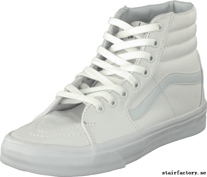 Officiell Vit Vans U Sk8-hi True White - Skate Shoe (705x603), Png Download