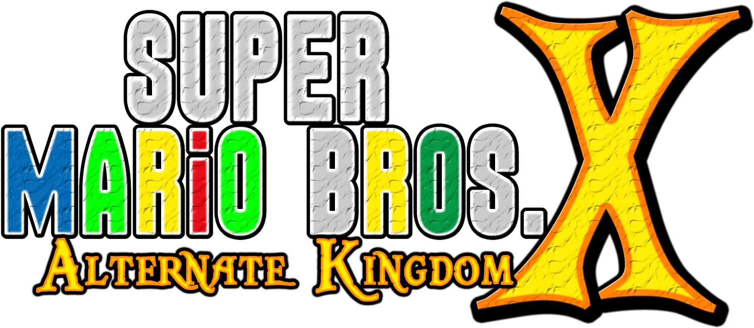 Alternative Kingdom Logo By Asylusgoji91 - New Super Mario Bros (1488x647), Png Download