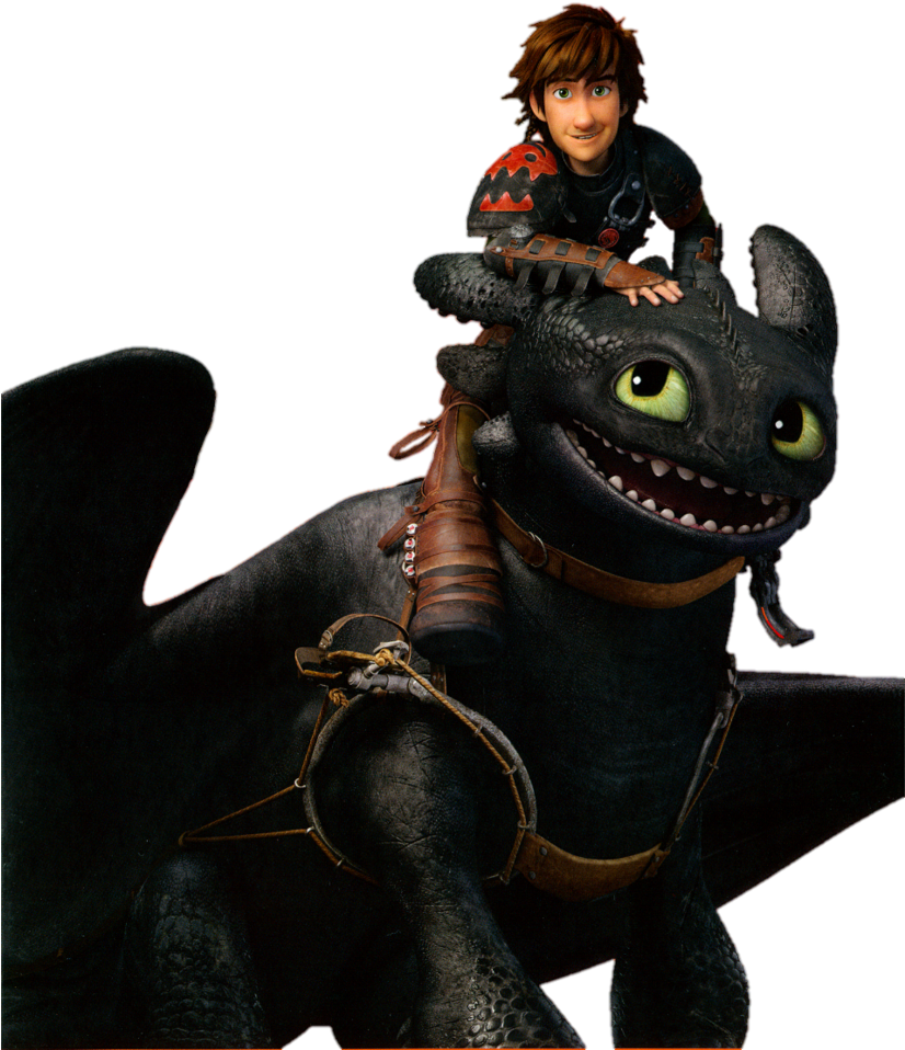 Hiccup And Toothless - Hiccup How To Train Your Dragon Toothless (825x969), Png Download