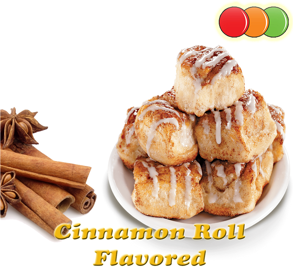 Cinnamon Roll Flavoured 4940 P - Bredele (1024x1024), Png Download