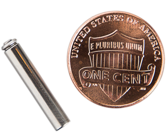 Panasonic Introduces Pin Type Li Ion Battery For Wearables - Cg 320 (750x574), Png Download