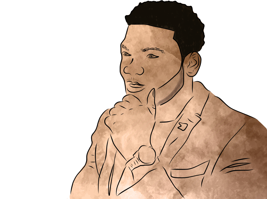 Dear Black Boy, - Barechested (1024x765), Png Download
