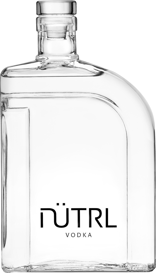 The Clean Lines Echo The Subtlety Of The Liquid - Neutral Vodka Bottle (600x1046), Png Download