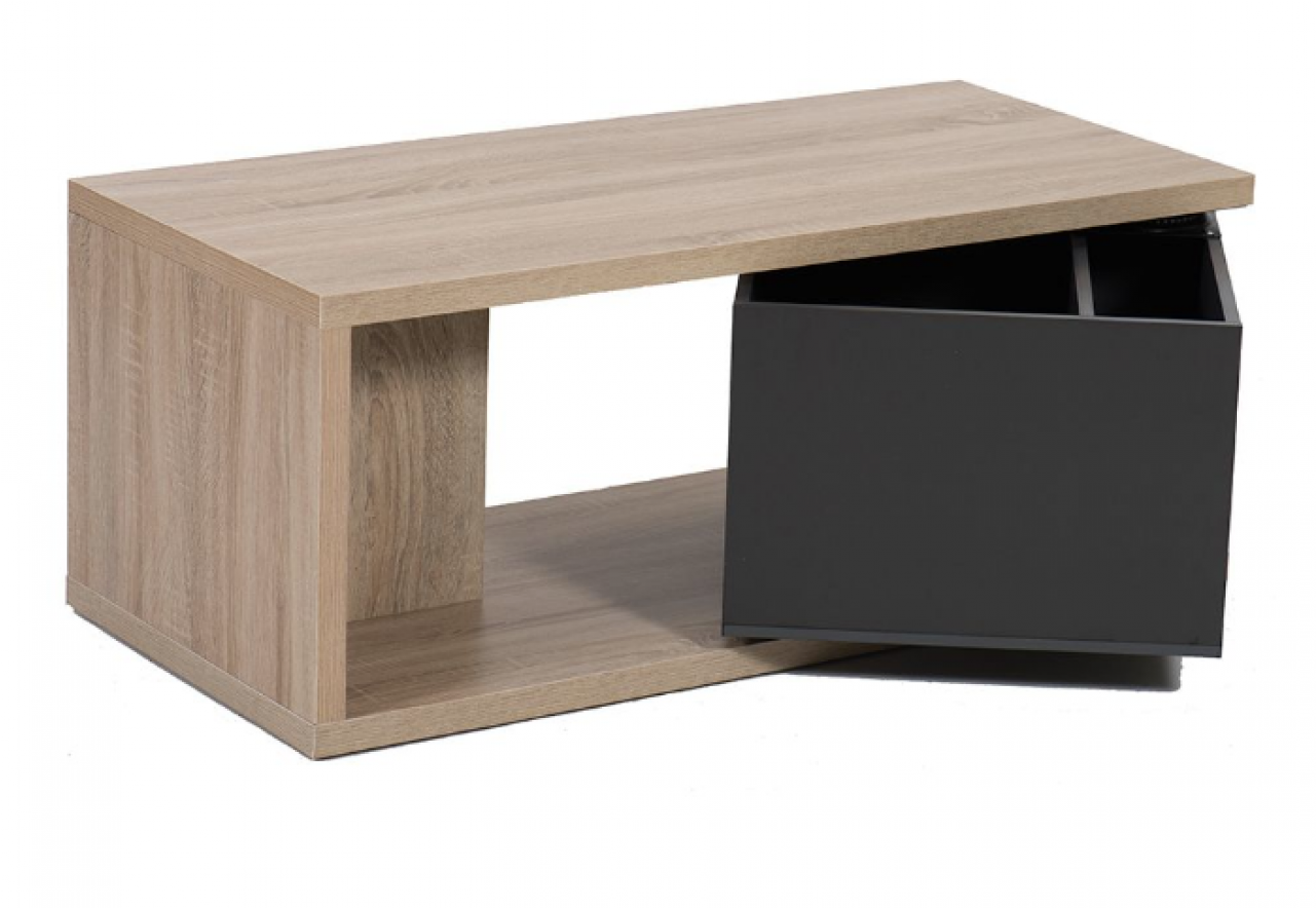 Coffee Table Rolling Cube Sonama - Coffee Table (1280x1280), Png Download