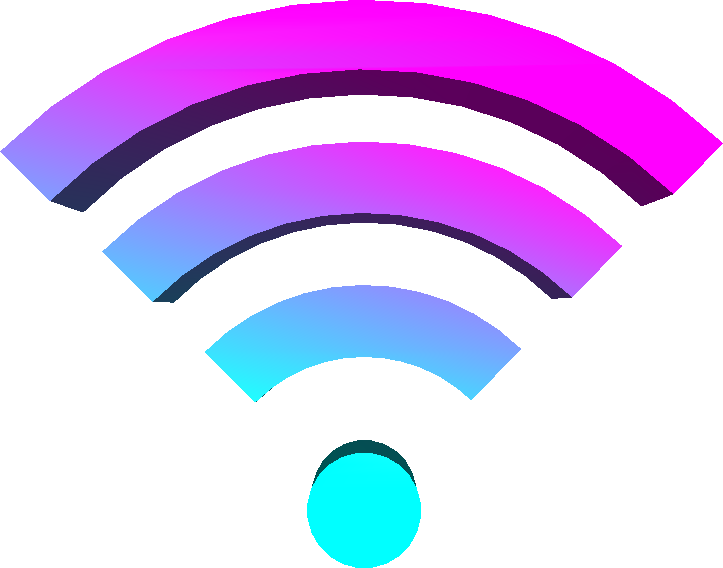 Jankenpopp Wifi Internet Logo Network Png Transparent - Wifi Png (723x568), Png Download