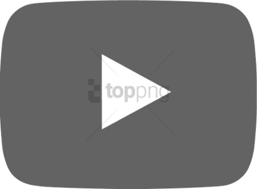 Free Png Download Youtube Play Logo Svg Png Images - Youtube Play Button Black (850x624), Png Download