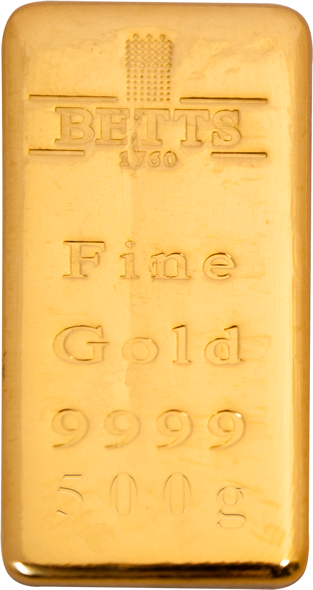 Betts 500g Gold Bar - Stele (1200x1200), Png Download