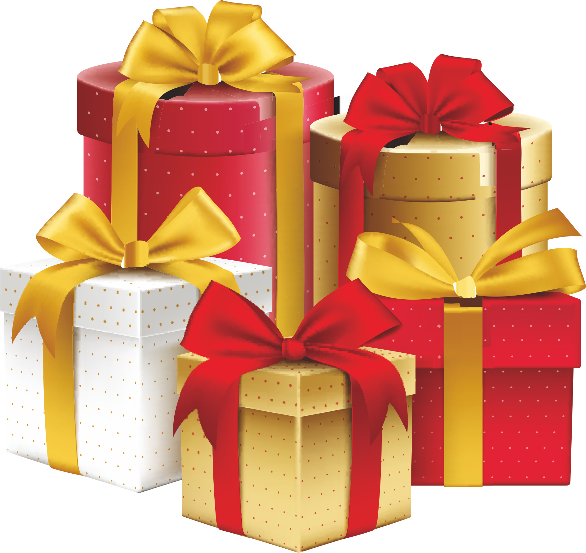 Birthday Gift Box - Birthday Gift Box Png (1876x1770), Png Download
