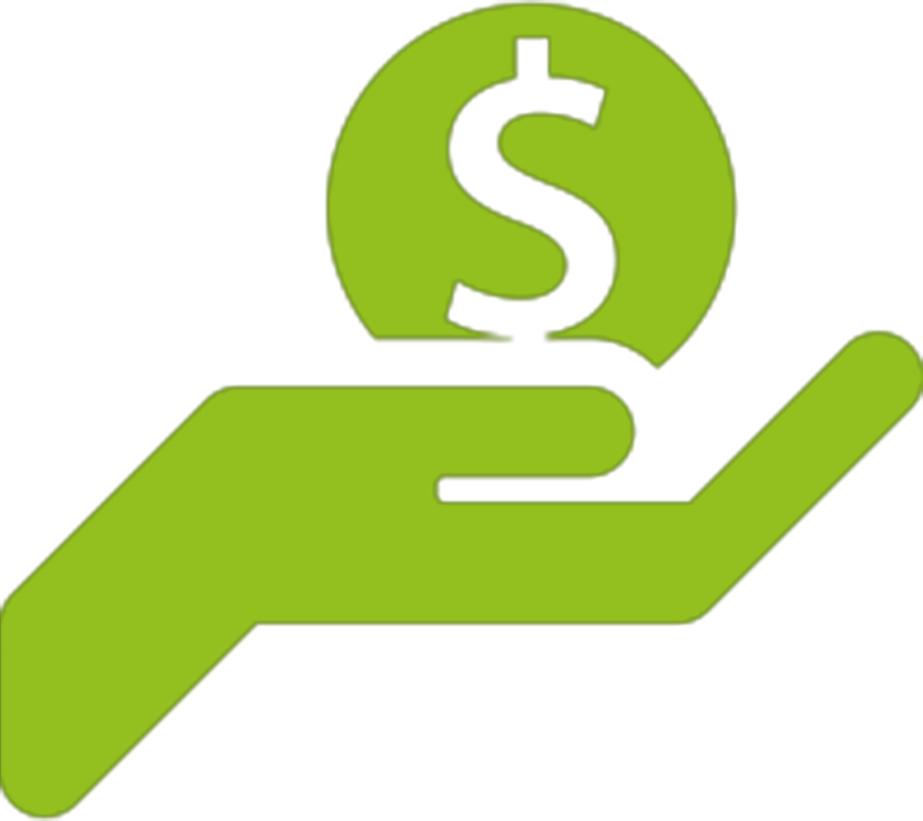 Cloud Efficient - Money Saving Icon Transparent (833x741), Png Download