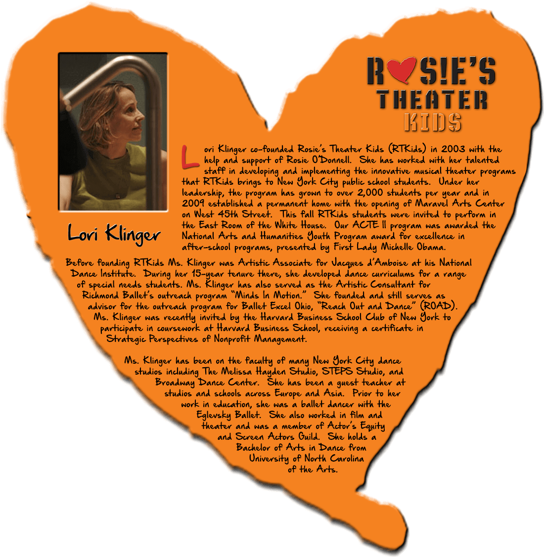 Lisa Danser - Rosie's Theater Kids (1200x1200), Png Download