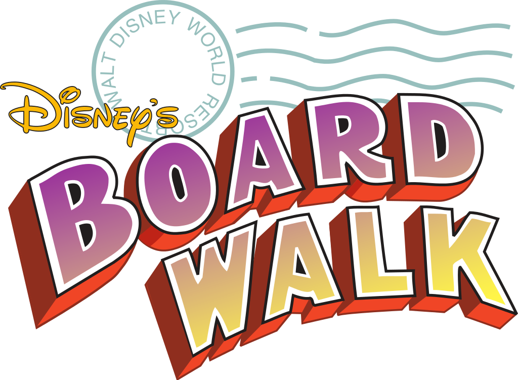Disneyland Clipart Font - Disney's Boardwalk Resort Logo (1024x751), Png Download