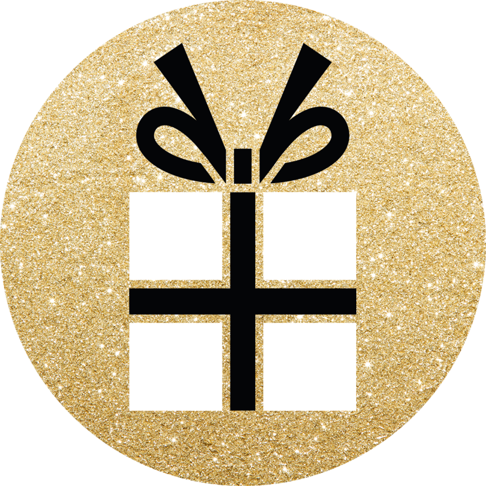 Gifts - Circle (1000x1000), Png Download