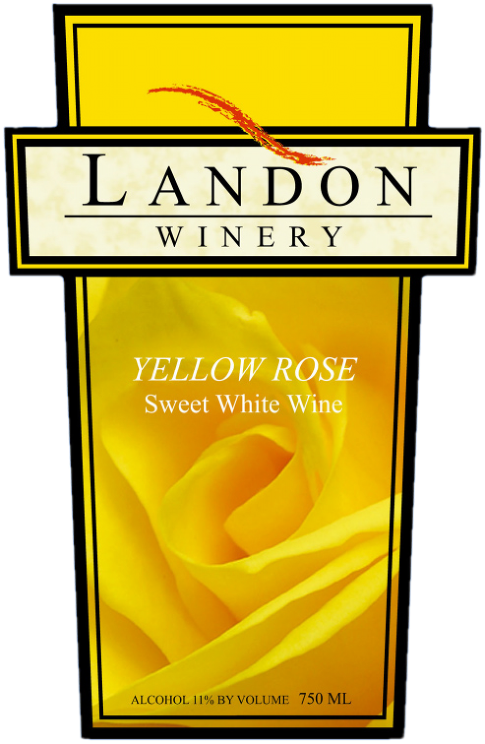 Yellow Rose - Landon Winery (1000x1533), Png Download