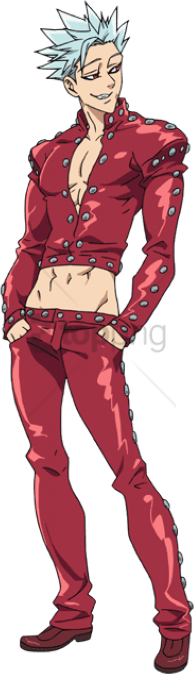 Free Png Download Ban Smiling Png Images Background - Ban Seven Deadly Sins (480x1388), Png Download