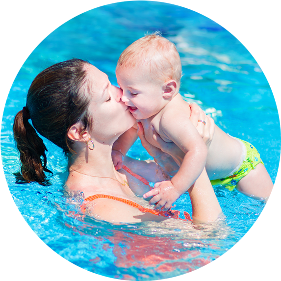 Water Babies - Swimming Pool (600x600), Png Download