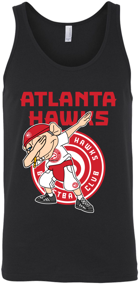 Atlanta Hawks Jeffy Dabbing Super Mario Logan Basketball - Fairy Tail Tank Top (1024x1024), Png Download